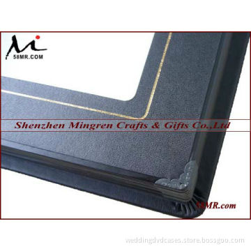 Wedding Silp-in Albums,Wedding Albums,slip in album with golden edge